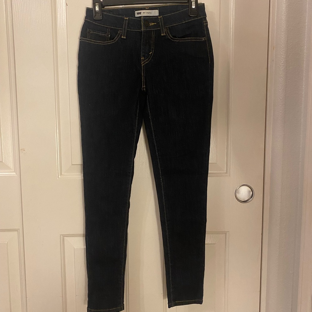 Women's Dark Blue Jeans 535 Leggings